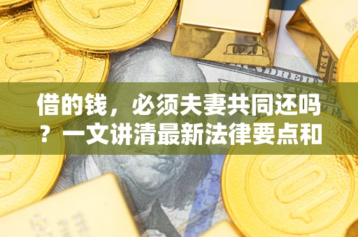 济南借的钱，必须夫妻共同还吗？一文讲清最新法律要点和避坑指南