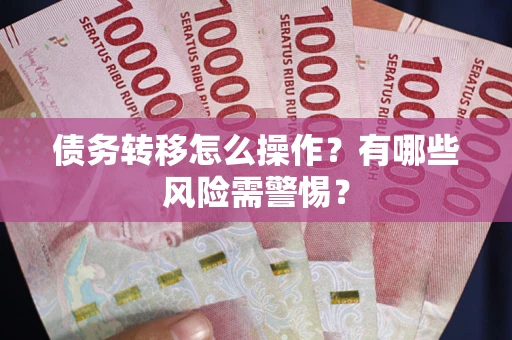 济南债务转移怎么操作？有哪些风险需警惕？