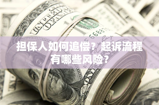 济南担保人如何追偿？起诉流程有哪些风险？