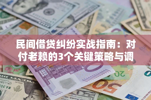 济南民间借贷纠纷实战指南：对付老赖的3个关键策略与调解盲区解析