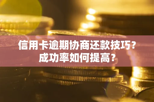 济南信用卡逾期协商还款技巧？成功率如何提高？
