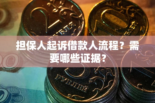 济南担保人起诉借款人流程？需要哪些证据？