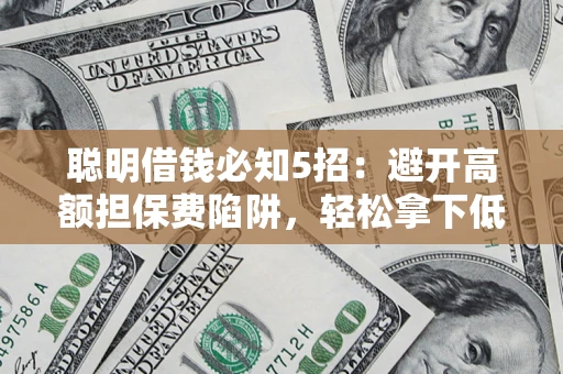 济南聪明借钱必知5招：避开高额担保费陷阱，轻松拿下低息贷款